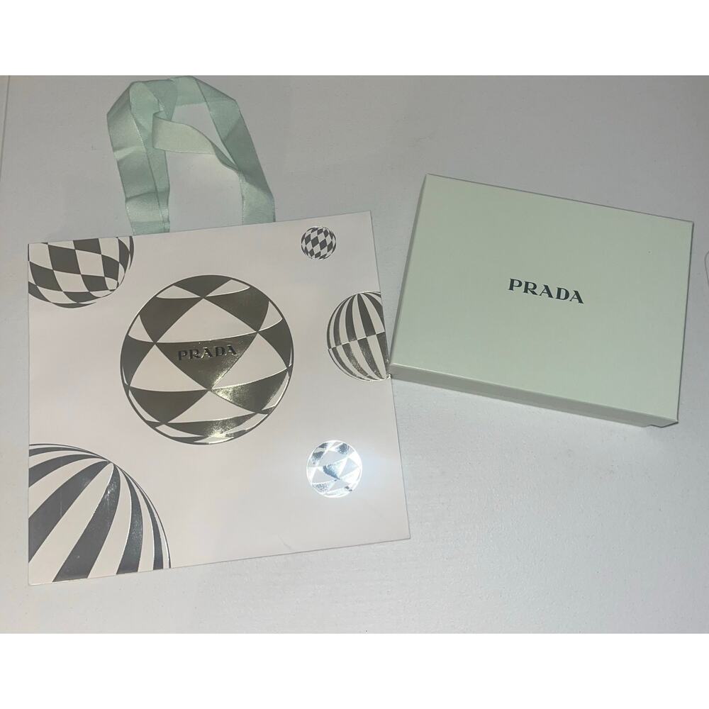 Authentic Prada  bag and empty perfume box